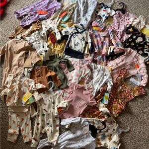 Assorted Baby Onesies Collection